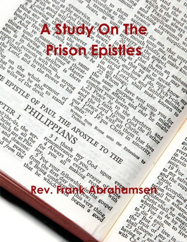 A Study on the Prison Epistles..........e-Book